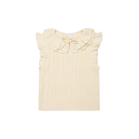 Lilah Top - Parchment Childrens Top from Jamie Kay NZ