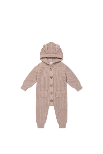 Luca Onepiece - Dusky Rose Marle Childrens Onepiece from Jamie Kay NZ