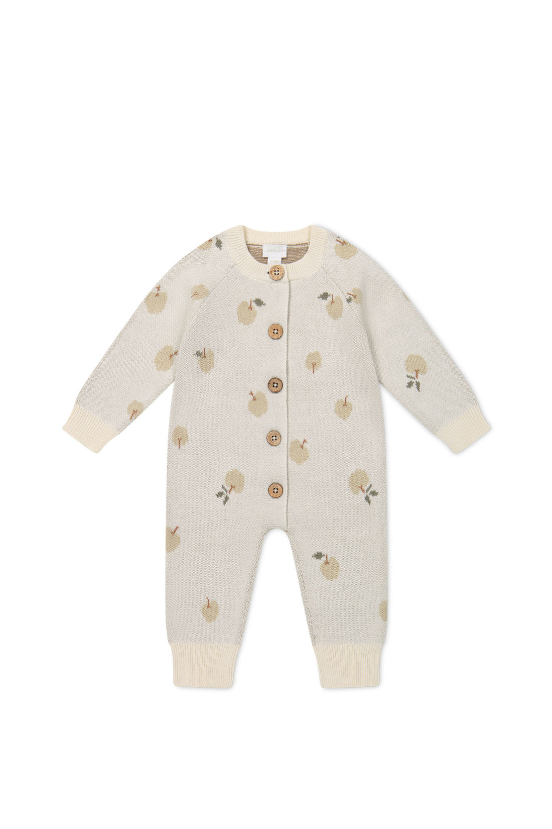 Marlow Onepiece - Jacquard Fresh Apple Tofu Childrens Onepiece from Jamie Kay NZ