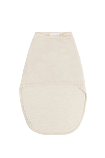 Cocooi Merino Babywrap - Natural Childrens Sleeping Bag from Jamie Kay NZ