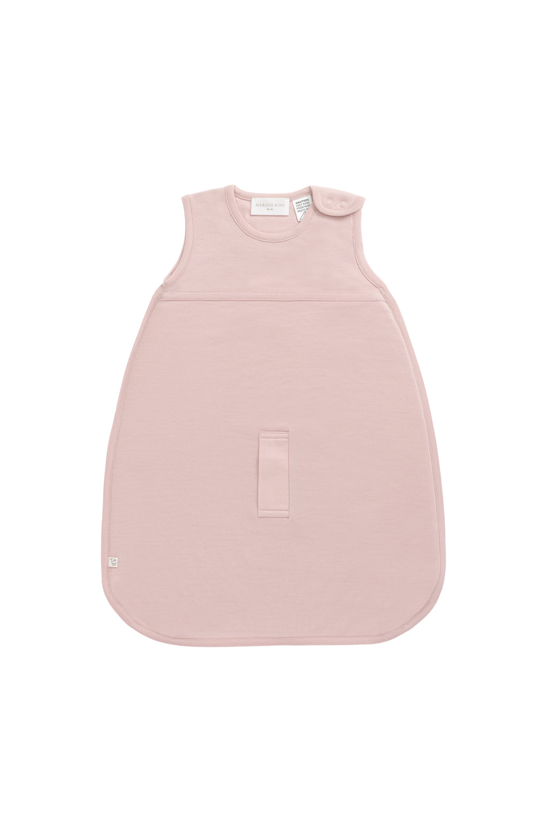 Cocooi Merino Sleeping Bag - Cloud Pink Childrens Sleeping Bag from Jamie Kay NZ