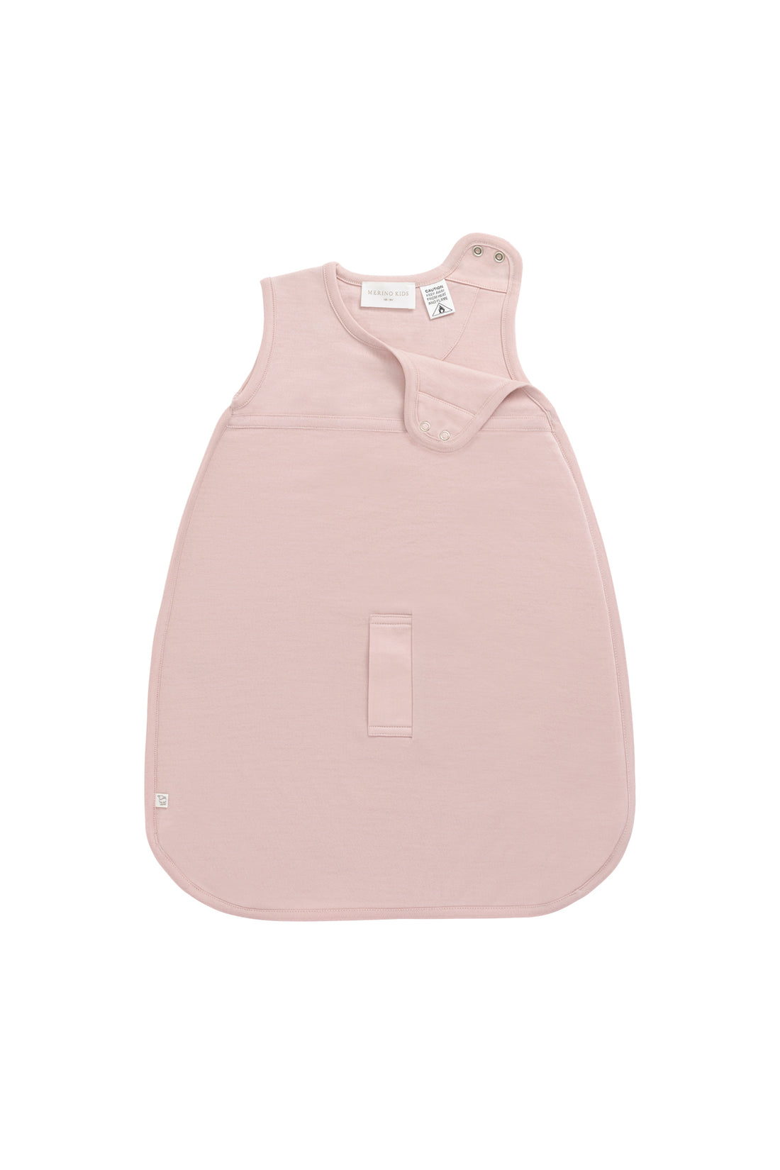 Cocooi Merino Sleeping Bag - Cloud Pink Childrens Sleeping Bag from Jamie Kay NZ