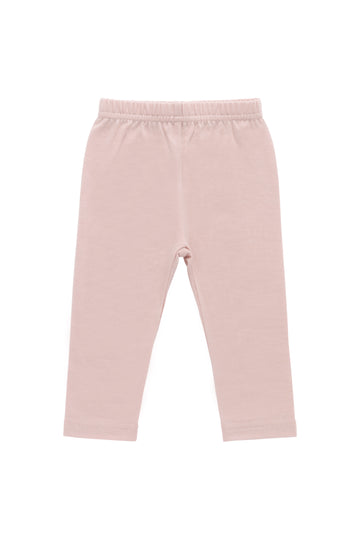 Merino Legging - Cloud Pink Childrens Legging from Jamie Kay NZ