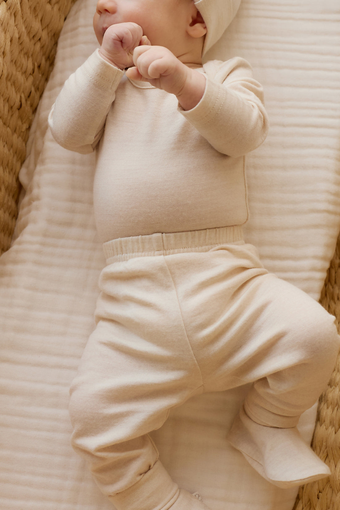 Merino Legging - Natural Childrens Legging from Jamie Kay NZ