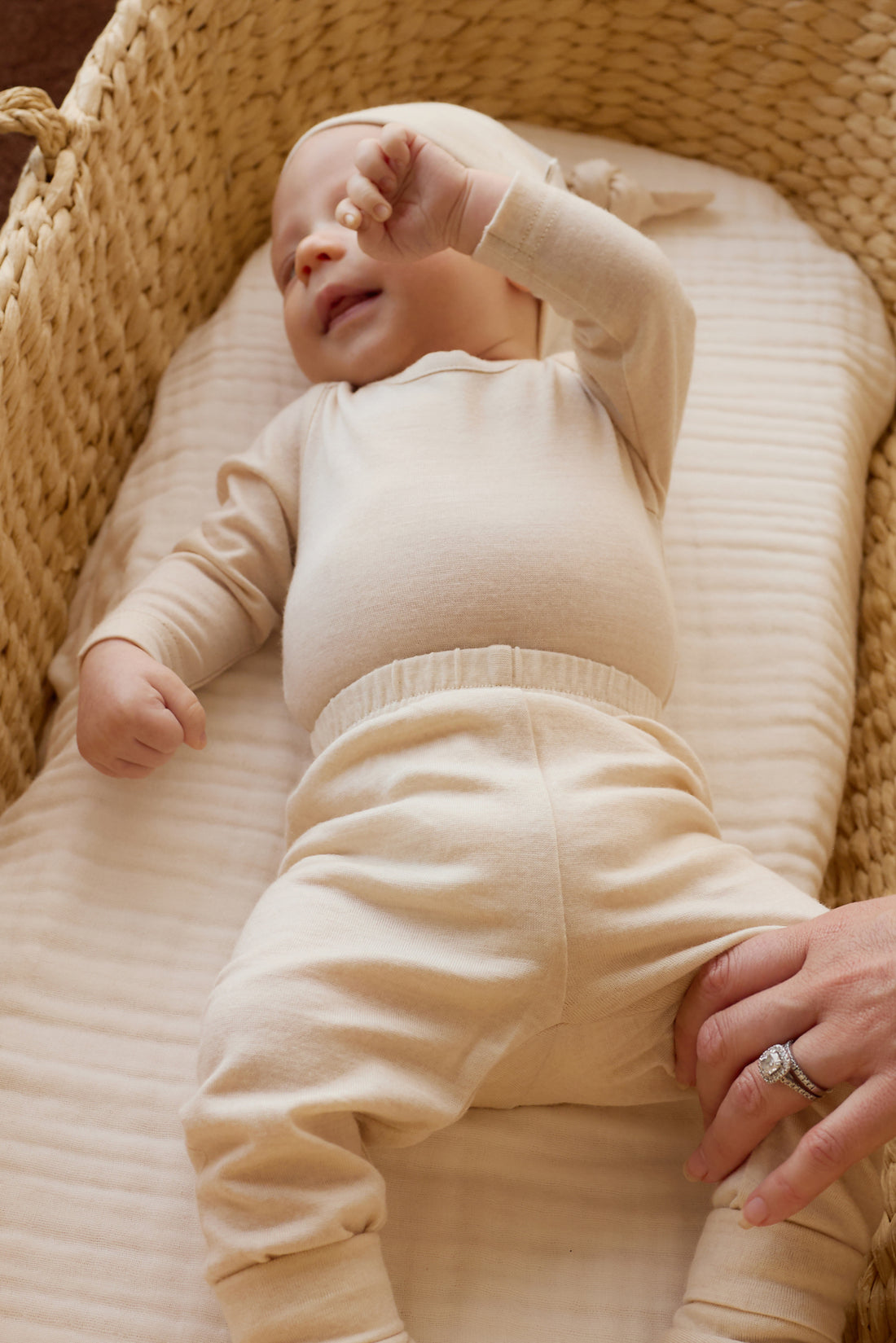 Merino Legging - Natural Childrens Legging from Jamie Kay NZ