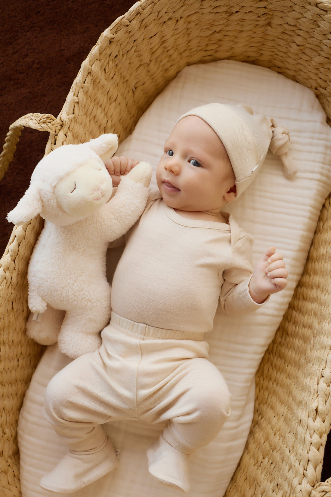 Merino Booties - Natural Childrens Footwear from Jamie Kay NZ