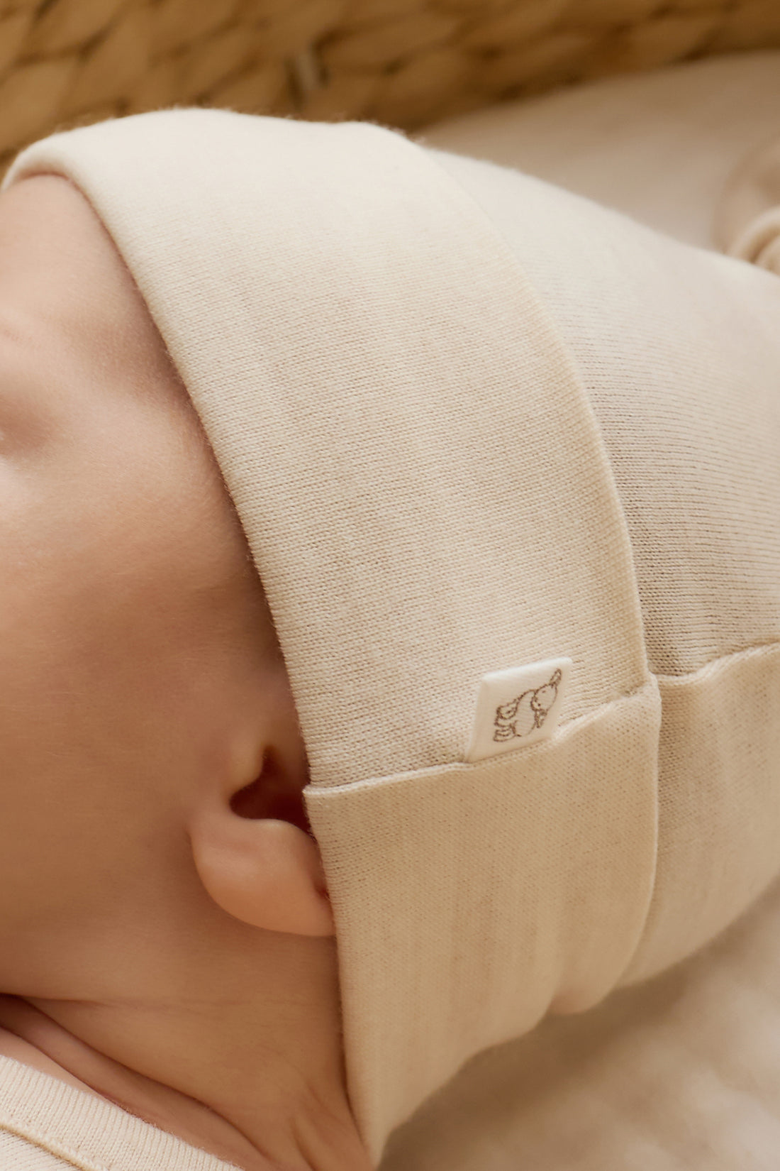 Merino Beanie - Natural Childrens Beanie from Jamie Kay NZ