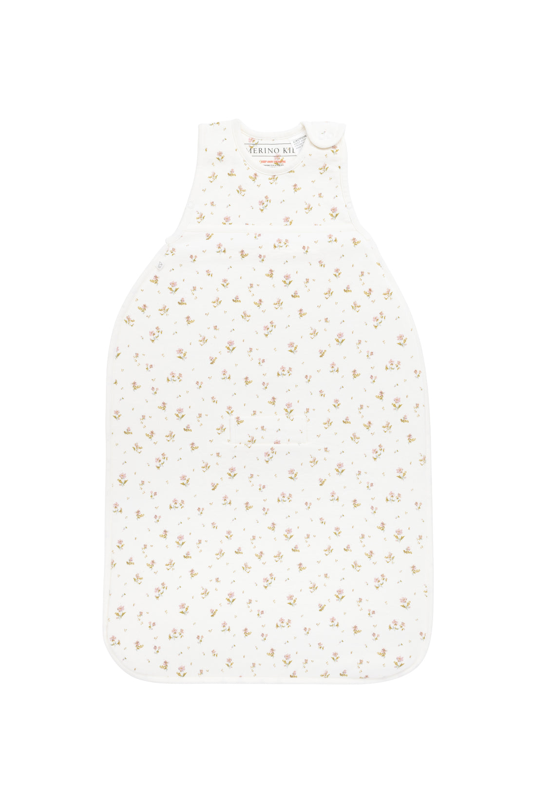Merino Kids Go Go Bag Duvet - Emilia Egret Childrens Sleeping Bag from Jamie Kay NZ
