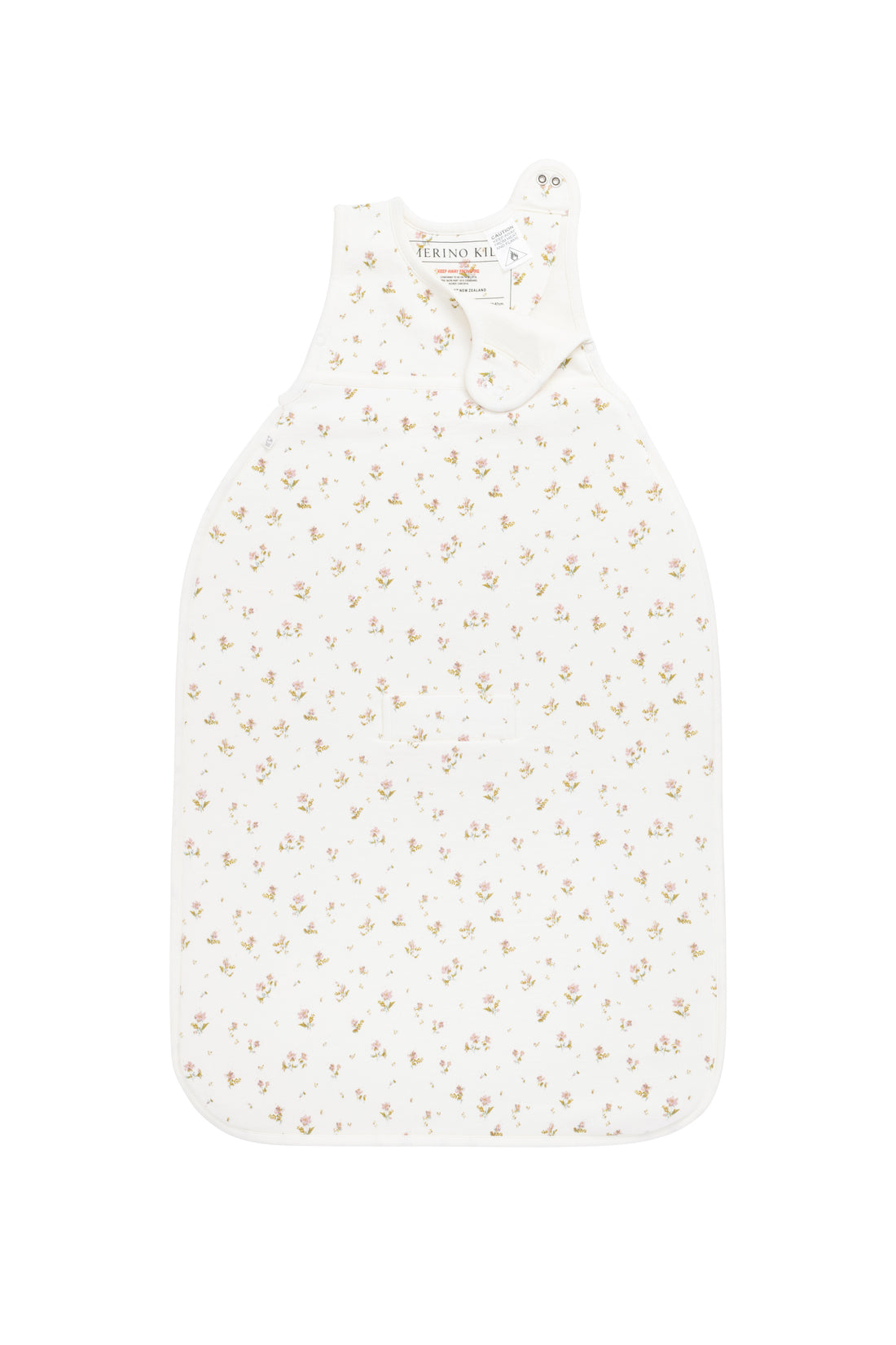 Merino Kids Go Go Bag Duvet - Emilia Egret Childrens Sleeping Bag from Jamie Kay NZ