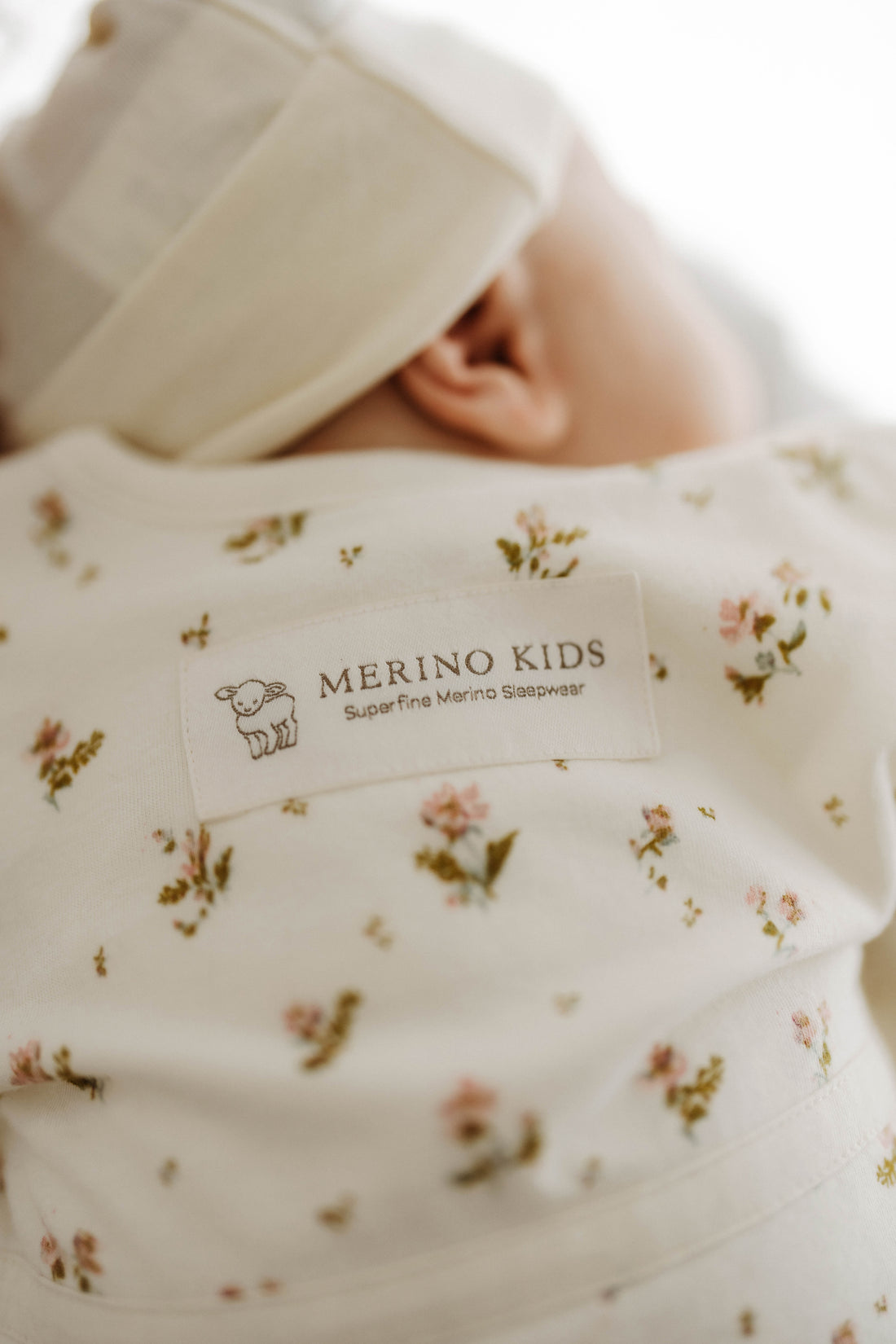 Merino Kids Go Go Bag All Seasons - Emilia Egret Childrens Sleeping Bag from Jamie Kay NZ