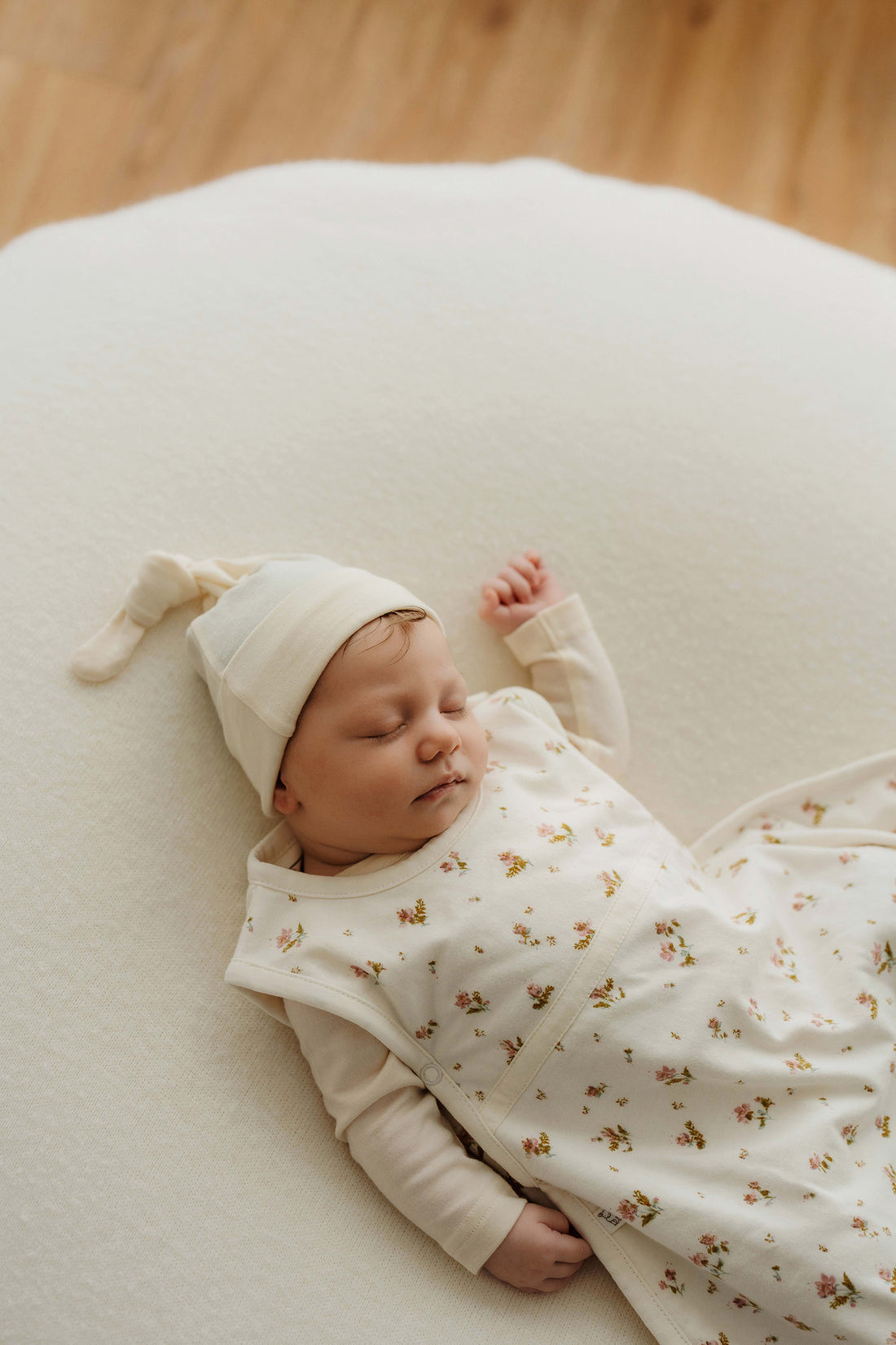 Merino Kids Go Go Bag All Seasons - Emilia Egret Childrens Sleeping Bag from Jamie Kay NZ