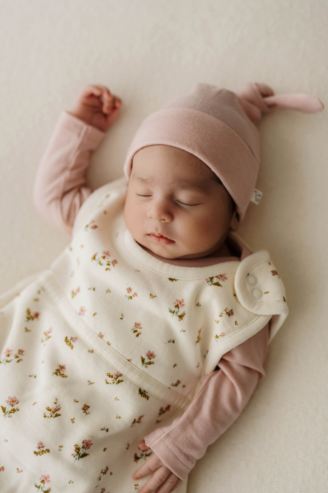 Merino Kids Go Go Bag Duvet - Emilia Egret Childrens Sleeping Bag from Jamie Kay NZ