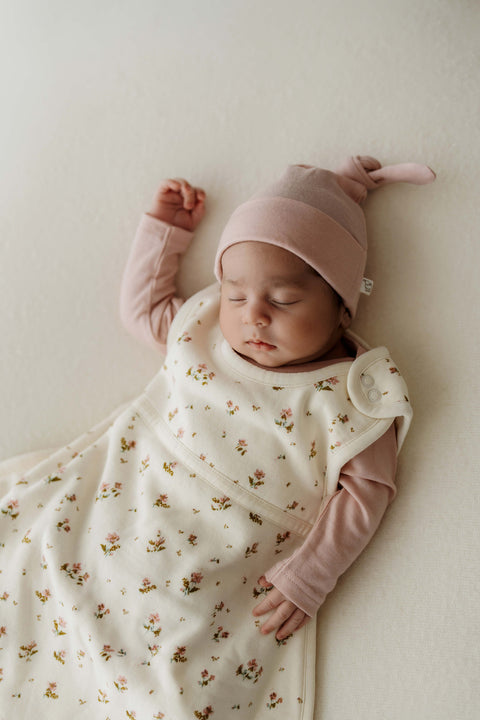 Merino Kids Go Go Bag Duvet - Emilia Egret Childrens Sleeping Bag from Jamie Kay NZ
