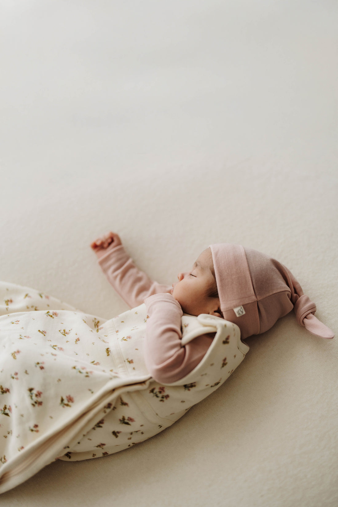 Merino Kids Go Go Bag Duvet - Emilia Egret Childrens Sleeping Bag from Jamie Kay NZ