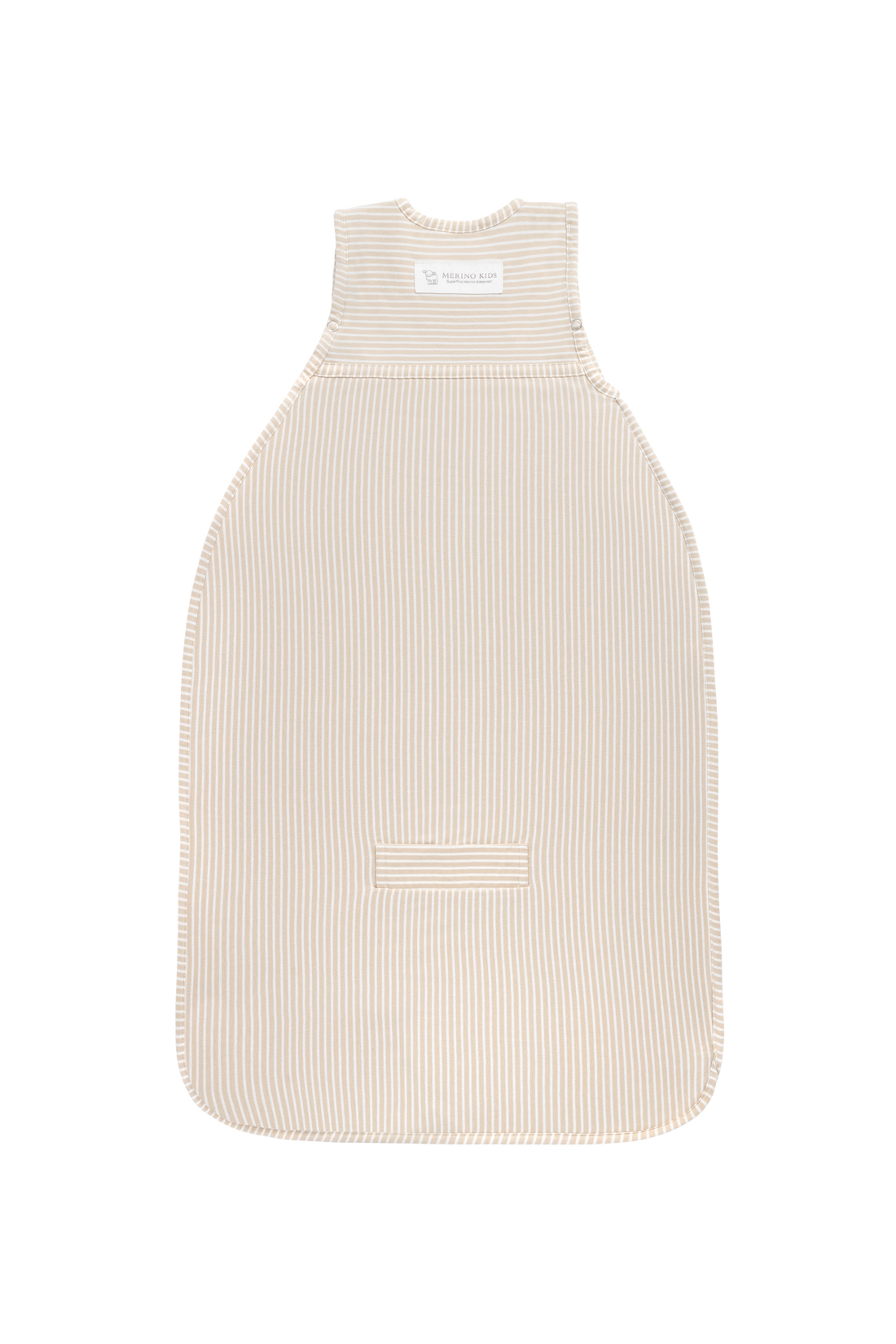 Merino Kids Go Go Bag All Season Merino - Sandstone Stripe Childrens Sleeping Bag from Jamie Kay NZ