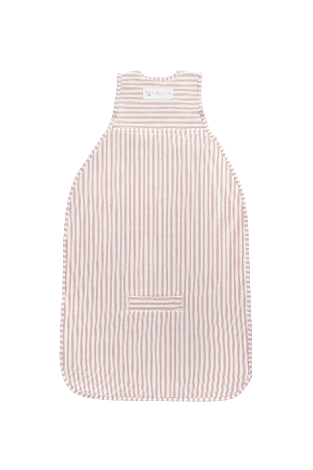 Merino Kids Go Go Bag - Duvet - Variegated Stripe Mauve Childrens Sleeping Bag from Jamie Kay NZ