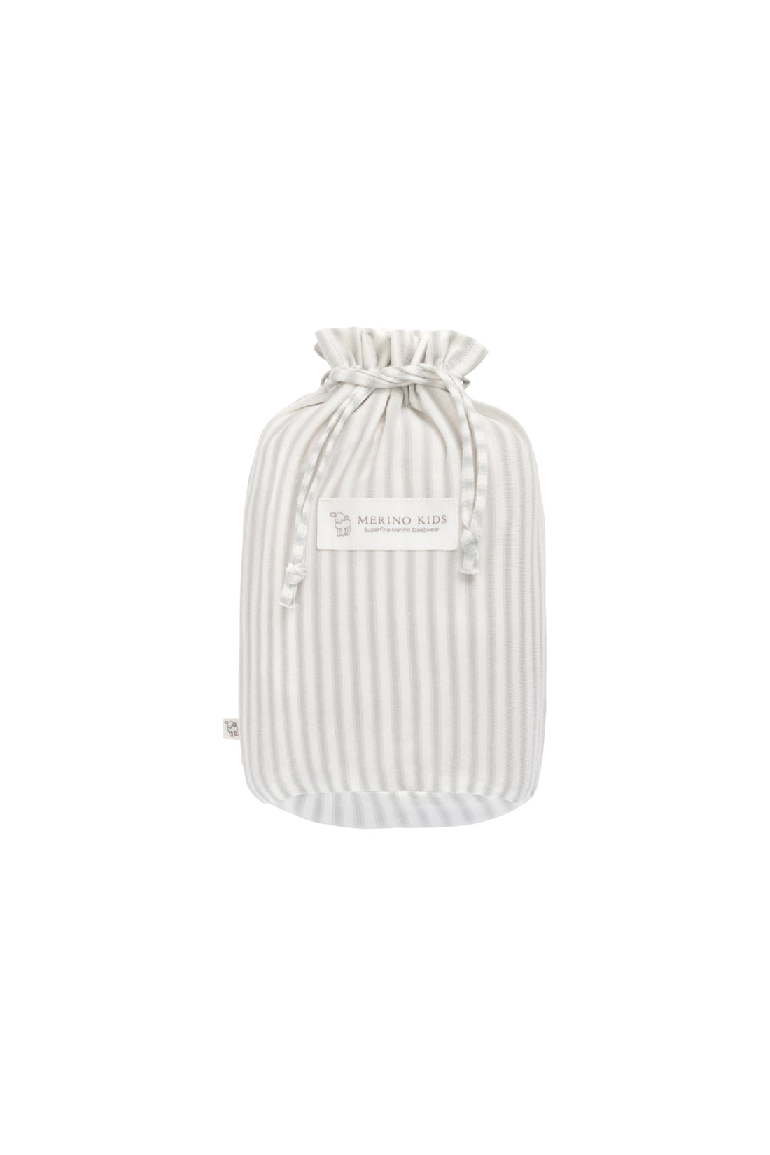 Merino Kids Go Go Bag - Duvet - Variegated Stripe Mist Childrens Sleep Gown from Jamie Kay NZ