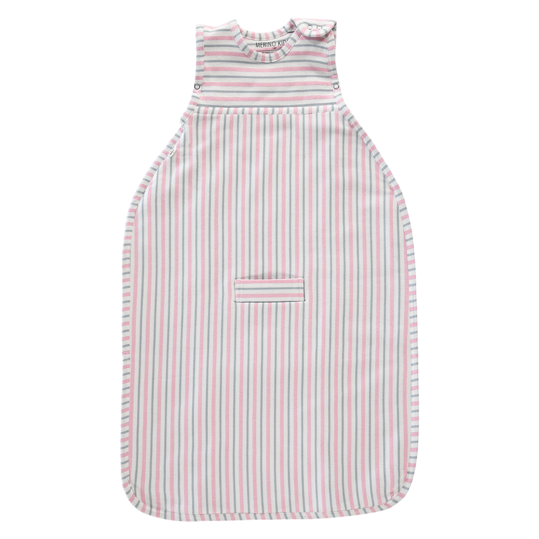 Merino Kids Go Go Bag - Duvet - Misty Rose Childrens Sleeping Bag from Jamie Kay NZ