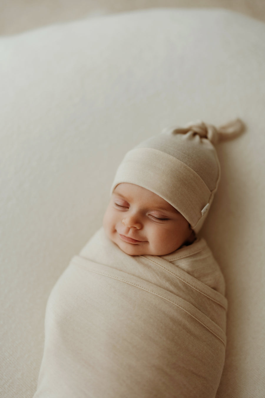 Cocooi Merino Babywrap - Natural Childrens Sleeping Bag from Jamie Kay NZ