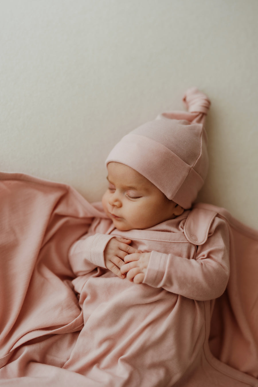 Cocooi Merino Babywrap - Cloud Pink Childrens Sleeping Bag from Jamie Kay NZ