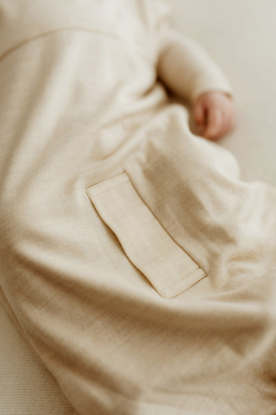 Cocooi Merino Sleeping Bag - Natural Childrens Sleeping Bag from Jamie Kay NZ