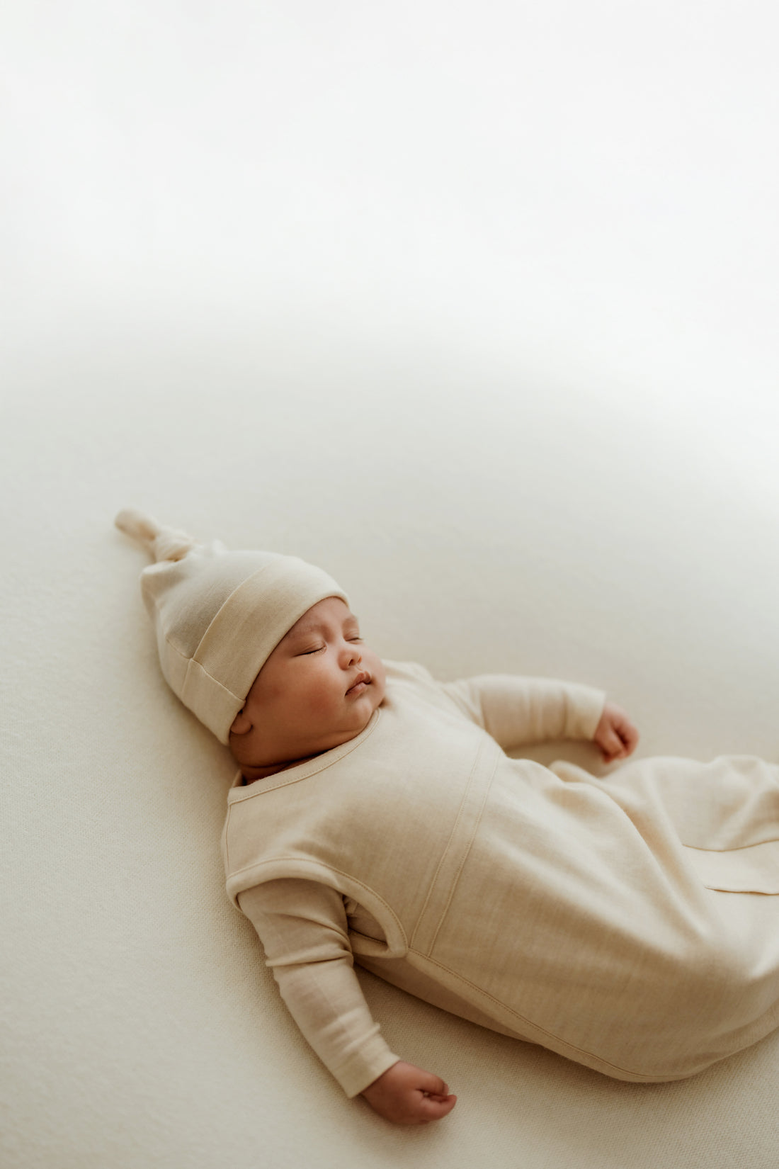 Cocooi Merino Sleeping Bag - Natural Childrens Sleeping Bag from Jamie Kay NZ