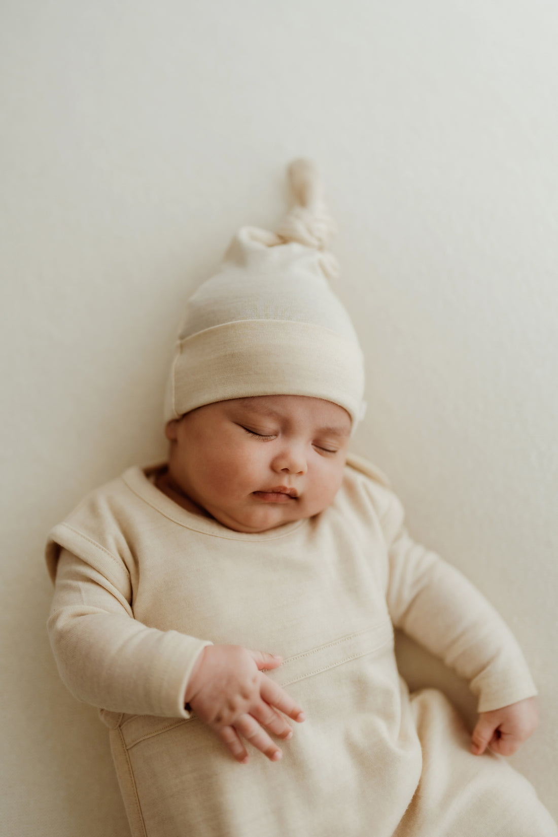 Cocooi Merino Sleeping Bag - Natural Childrens Sleeping Bag from Jamie Kay NZ