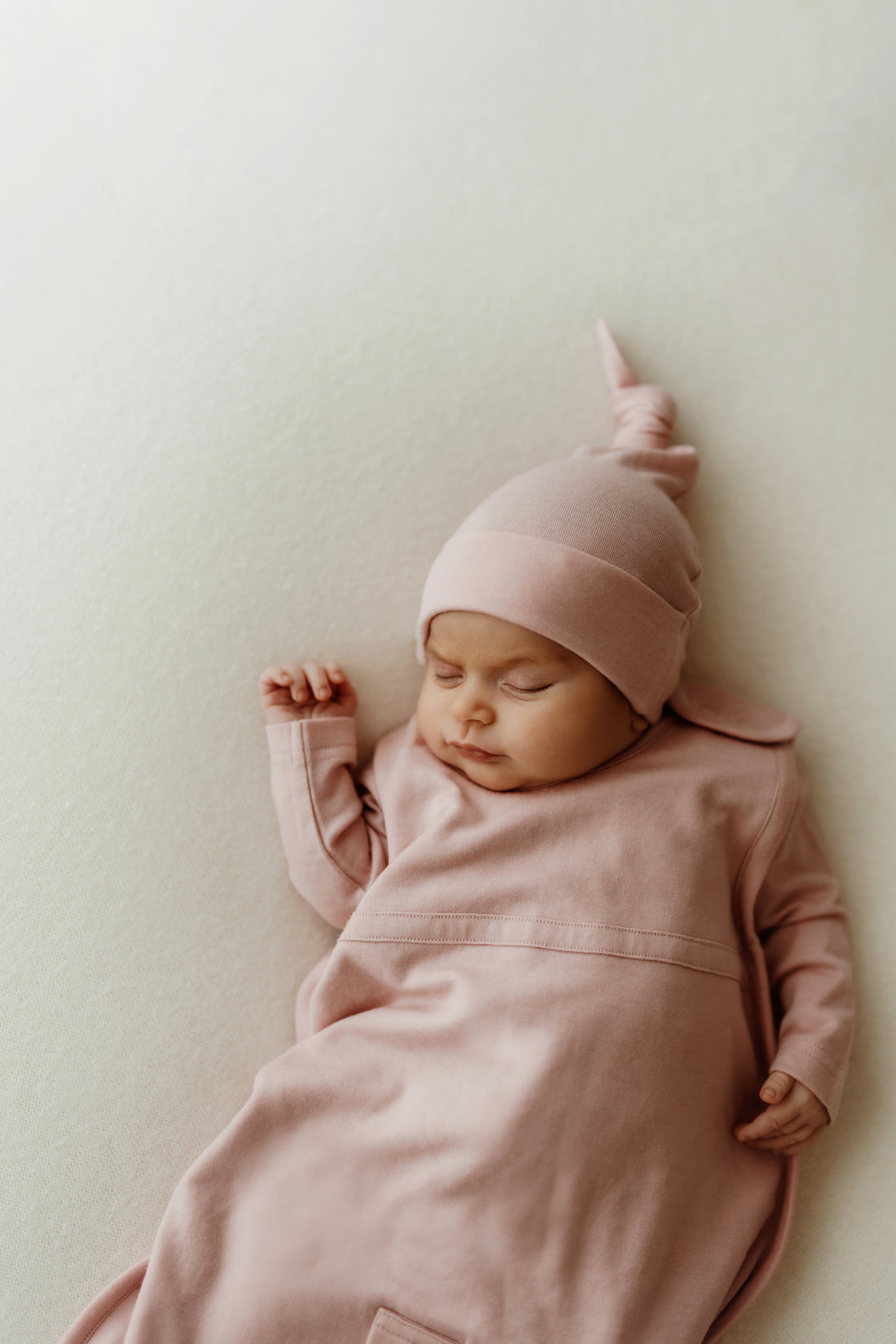 Cocooi Merino Sleeping Bag - Cloud Pink Childrens Sleeping Bag from Jamie Kay NZ