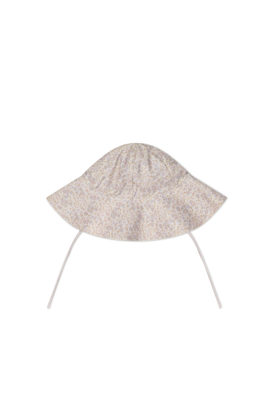 Noelle Hat - Amber Floral Lilac Ash Childrens Hat from Jamie Kay NZ