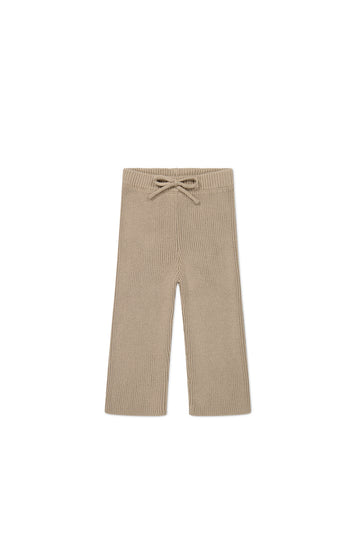 OG Morgan Knit Pant - Fawn Childrens Pant from Jamie Kay NZ