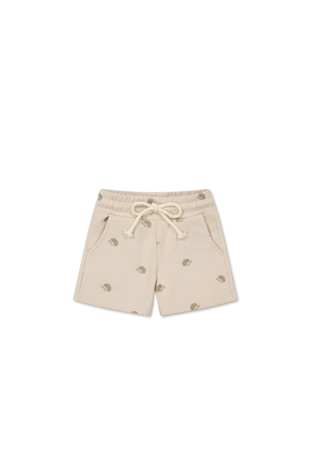 Organic Cotton Andy Short - Henry Hedgehog Birch Childrens Short from Jamie Kay NZ