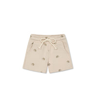 Organic Cotton Andy Short - Henry Hedgehog Birch Childrens Short from Jamie Kay NZ