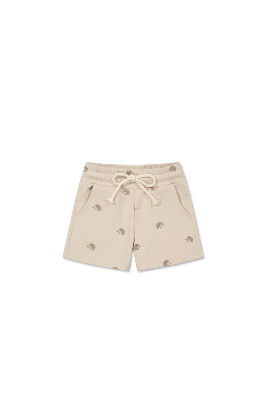 Organic Cotton Andy Short - Henry Hedgehog Birch Childrens Short from Jamie Kay NZ