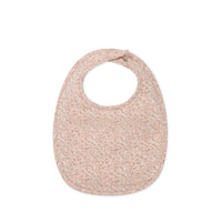 Organic Cotton Bib - Amber Rose Childrens Bib from Jamie Kay NZ