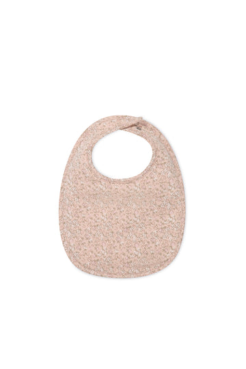 Organic Cotton Bib - Amber Rose Childrens Bib from Jamie Kay NZ