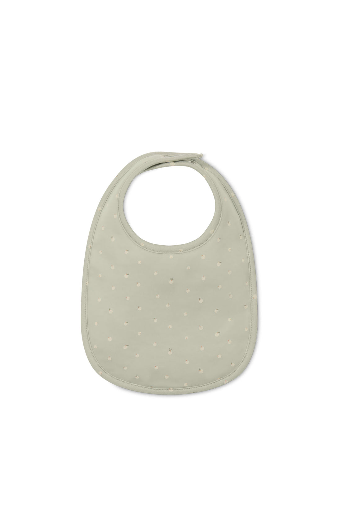 Organic Cotton Bib - Fresh Apples Abbey Stone Childrens Bib from Jamie Kay NZ