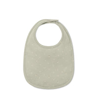 Organic Cotton Bib - Fresh Apples Abbey Stone Childrens Bib from Jamie Kay NZ