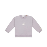 Organic Cotton Bobbie Sweatshirt - Starling Childrens Top from Jamie Kay NZ