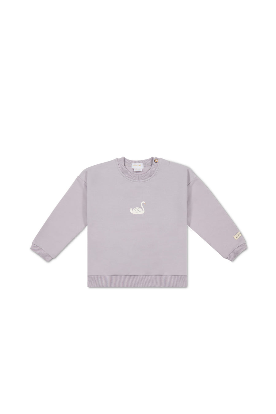 Organic Cotton Bobbie Sweatshirt - Starling Childrens Top from Jamie Kay NZ