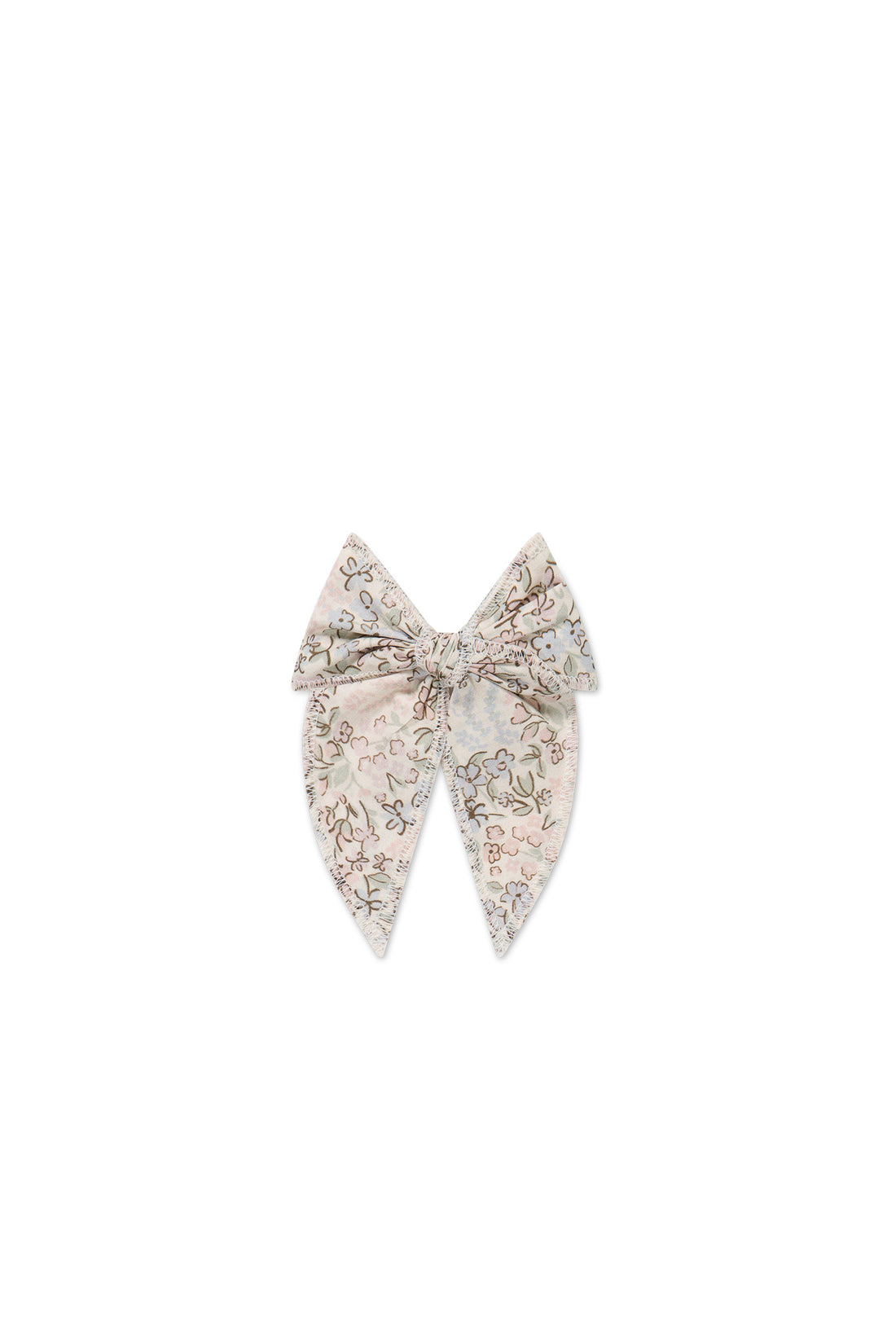 Organic Cotton Bow - April Harbour Childrens Hair Bow from Jamie Kay NZ