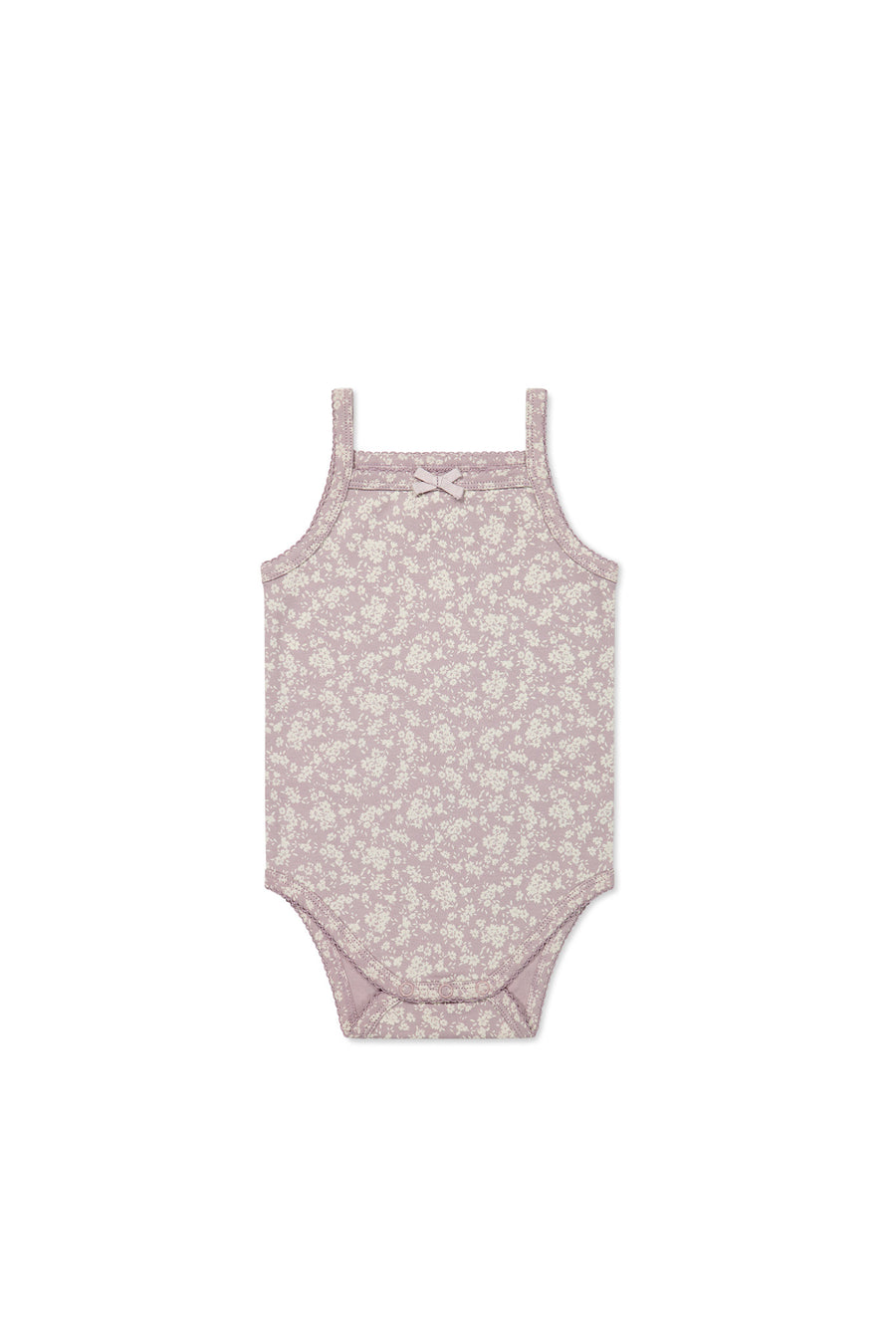 Organic Cotton Bridget Singlet Bodysuit - Sadie Luna Childrens Bodysuit from Jamie Kay NZ