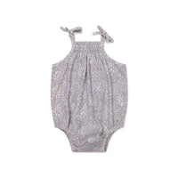 Organic Cotton Cassie Playsuit - April Lilac Childrens Playsuit from Jamie Kay NZ