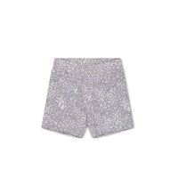 Organic Cotton Everyday Bike Short - April Lilac Childrens Short from Jamie Kay NZ