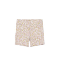 Organic Cotton Everyday Bike Short - Chloe Lilac Childrens Short from Jamie Kay NZ