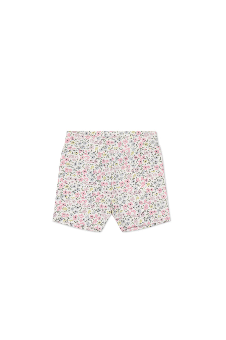 Organic Cotton Everyday Bike Short - Fifi Mini Slightly Pink Childrens Short from Jamie Kay NZ