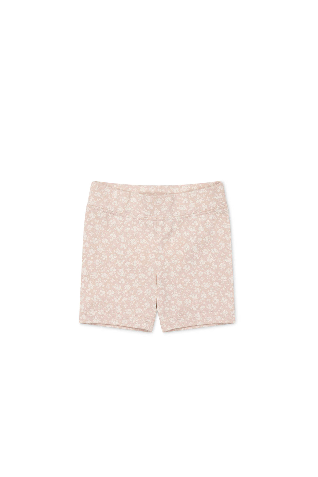 Organic Cotton Everyday Bike Short - Rosalie Field Rose Childrens Short from Jamie Kay NZ