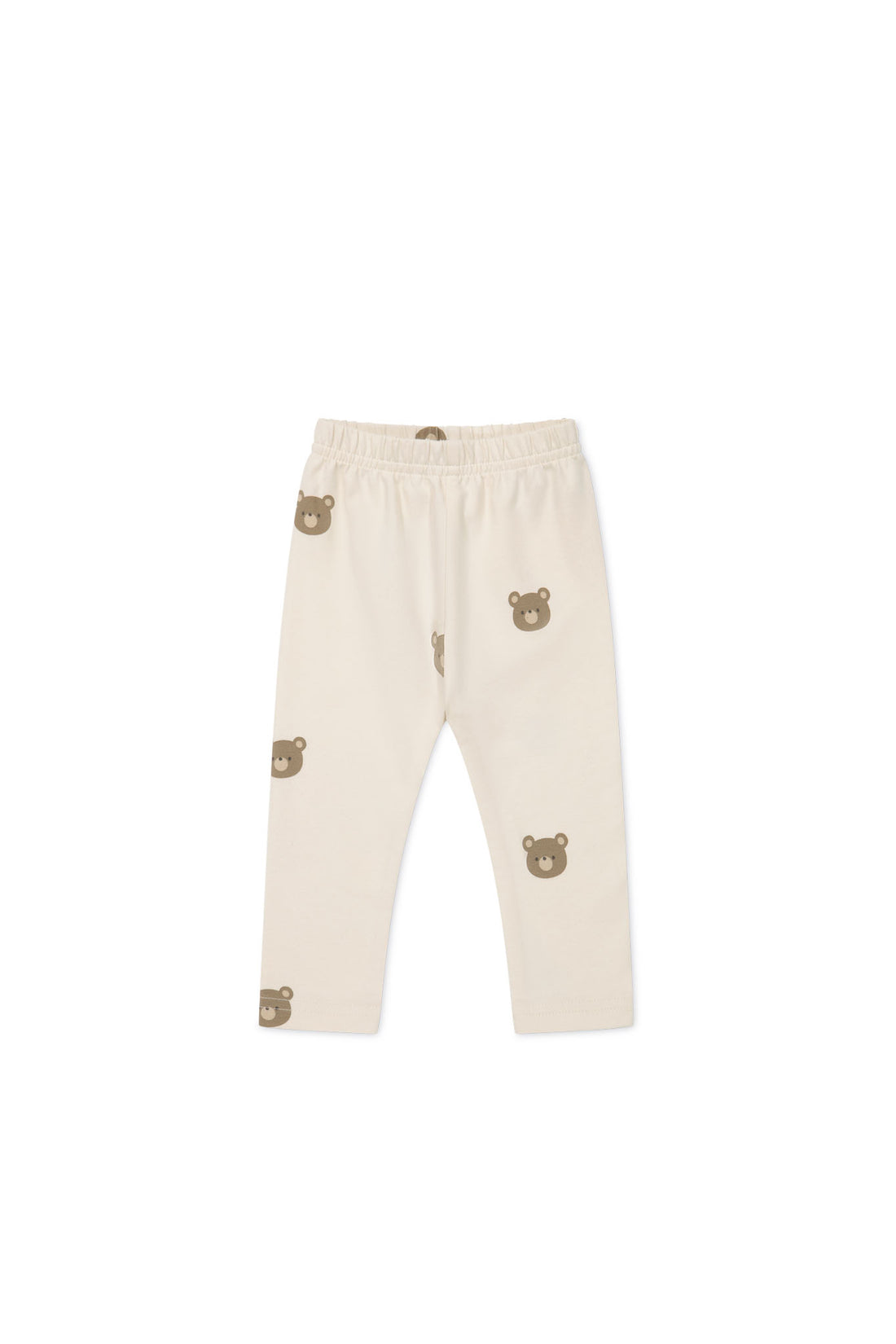 Organic Cotton Everyday Legging - Bobbie Bear Tofu Childrens Legging from Jamie Kay NZ