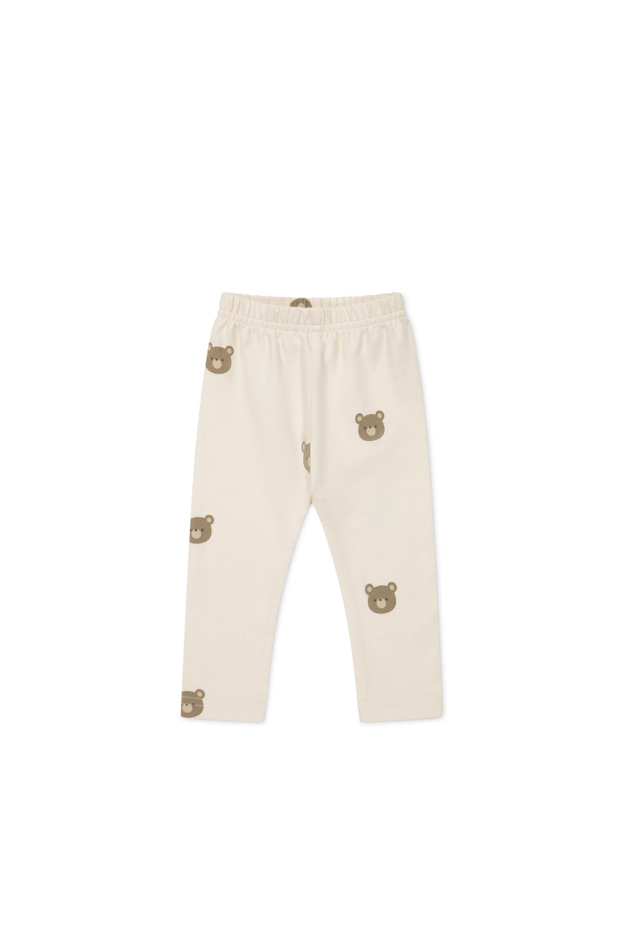 Organic Cotton Everyday Legging - Bobbie Bear Tofu Childrens Legging from Jamie Kay NZ