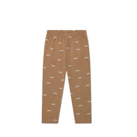 Organic Cotton Everyday Legging - Cosy Basil Spiced Childrens Legging from Jamie Kay NZ