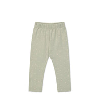 Organic Cotton Everyday Legging - Fresh Apples Abbey Stone Childrens Legging from Jamie Kay NZ